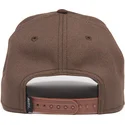cappello-snapback-marrone-con-visiera-curva-dark-horse-field-100-all-season-wool-the-farm-di-goorin-bros