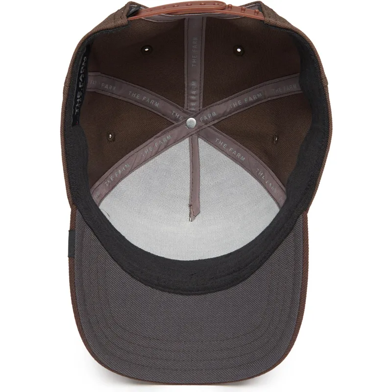 cappelli-curva-marrone-snapback-the-farm-di-goorin-bros