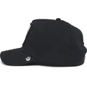 sort-buet-snapback-kasket-med-lovemotiv-king-field-100-all-season-wool-the-farm-fra-goorin-bros