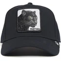 sort-buet-snapback-kasket-panter-black-panther-field-100-all-season-wool-the-farm-fra-goorin-bros