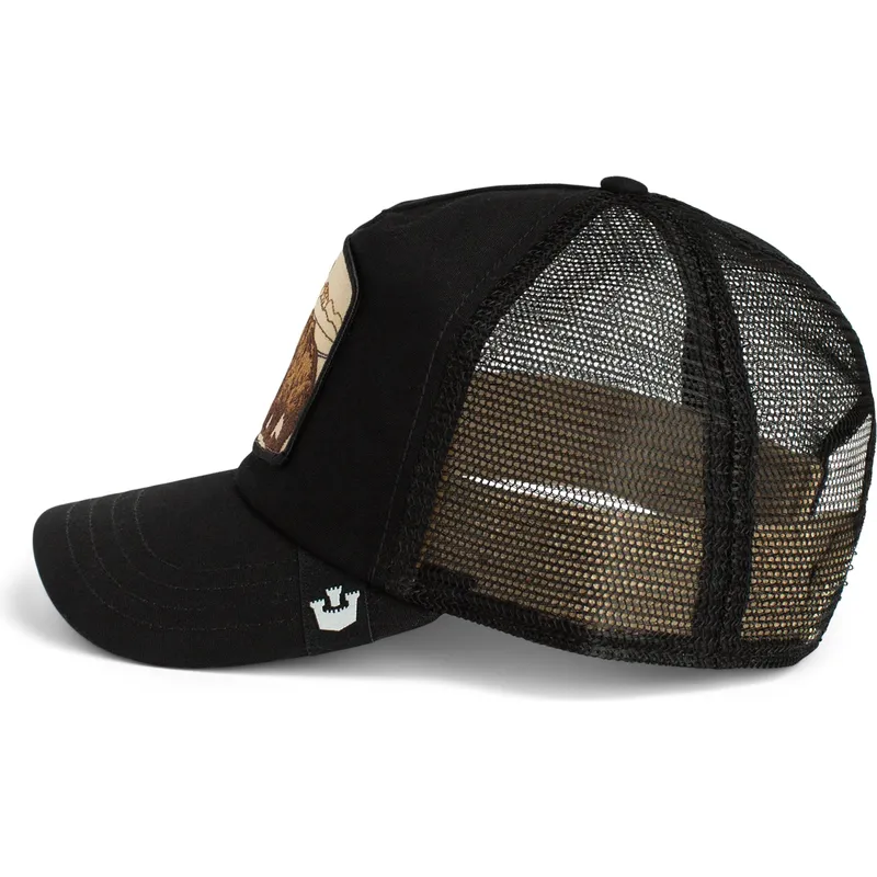 cappelli-curva-nero-snapback-the-farm-di-goorin-bros