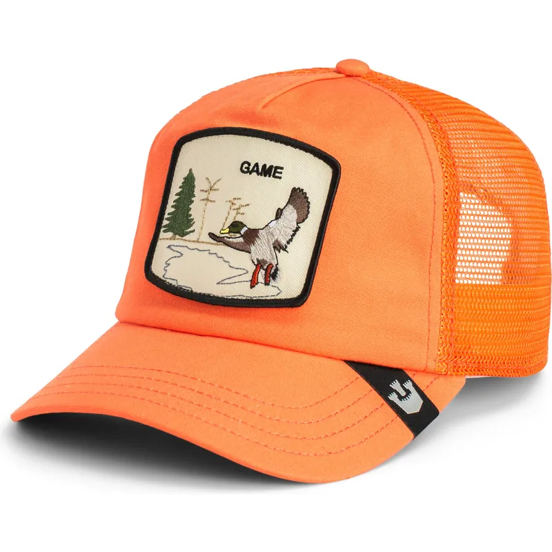 gorra-trucker-orange-duck-game-maybe-park-range-the-farm-fra-goorin-bros