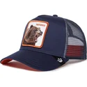 casquette-trucker-bleue-marine-ours-defense-bear-fan-the-farm-goorin-bros