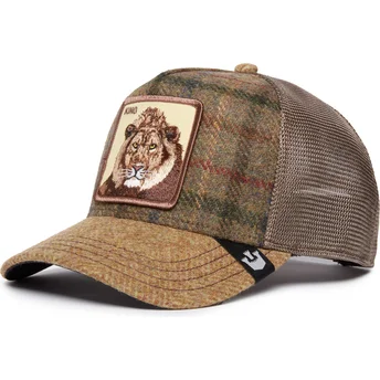 goorin-bros-the-farm-trucker-cap-braun-lowe-king-moon-lion-uk-plaid