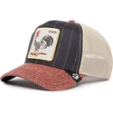 goorin-bros-the-farm-trucker-cap-mehrfarbig-gallo-cock-moon-rooster-uk-plaid