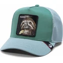 gorra-trucker-verde-perezoso-faded-tri-tone-the-farm-di-goorin-bros