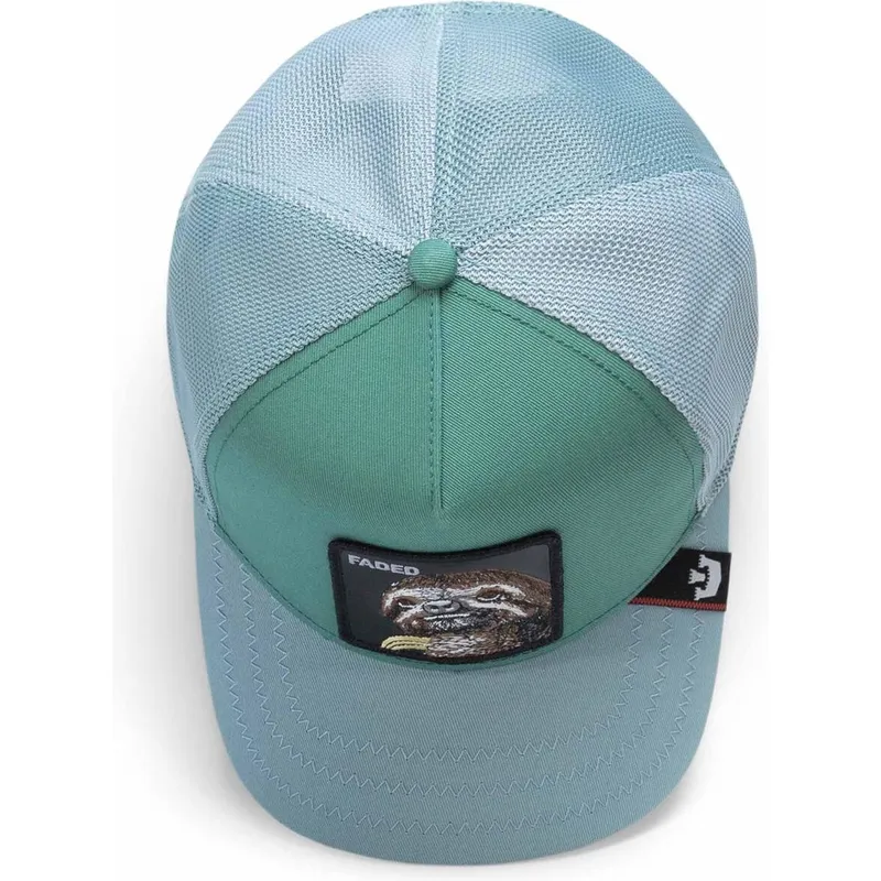 cappellino-trucker-verde-pigro-faded-tri-tone-the-farm-di-goorin-bros