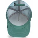 gorra-trucker-verde-perezoso-faded-tri-tone-the-farm-di-goorin-bros