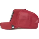 gorra-trucker-roja-toro-raging-the-suede-rager-the-farm-de-goorin-bros