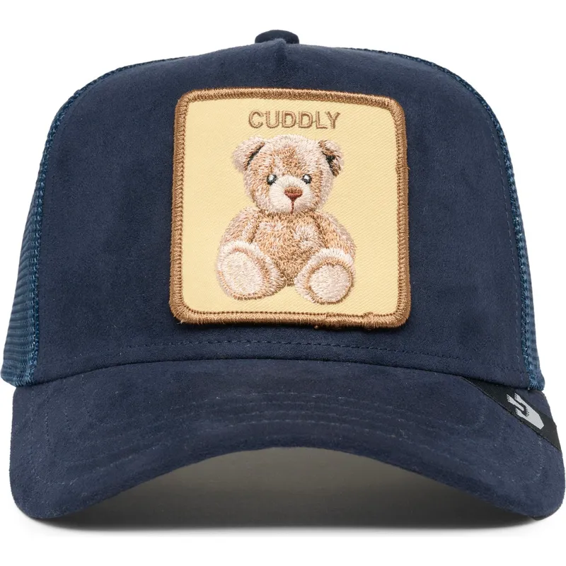 cappelli-curva-blu-marino-snapback-oso-dei-peluche-the-cuddly-bear-the-farm-the-farm-di-goorin-bros