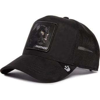 goorin-bros-the-farm-schwarze-trucker-kappe-panther-the-suede-panther-blacked-out