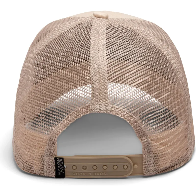 cappellino-trucker-beige-e-marrone-scorpione-deadly-the-deadliest-scorpion-eco-brutalism-the-farm-di-goorin-bros