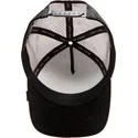 gorra-trucker-nera-e-beige-cane-chihuahua-the-amigo-eco-brutalism-the-farm-di-goorin-bros