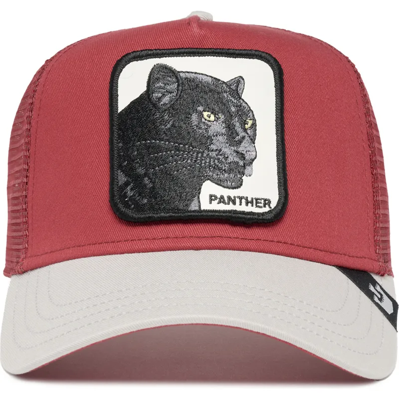 trucker-kasket-rod-og-gra-panter-the-panther-big-cats-the-farm-fra-goorin-bros