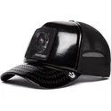 goorin-bros-obsidian-panther-puff-patent-the-farm-sort-trucker-kasket-med-panter