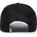 casquette-trucker-noire-panthere-obsidian-panther-puff-patent-the-farm-goorin-bros