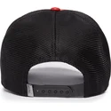 gorra-trucker-rossa-e-nera-toro-raging-pamplona-puff-patent-the-farm-di-goorin-bros