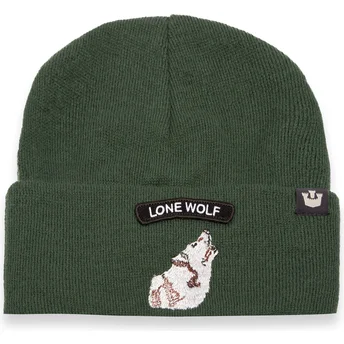 Gorro grøn ulv Lone Wolf Soft Rock Wolf Classic Knit The Farm fra Goorin Bros.
