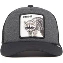 cappellino-trucker-grigio-per-bambino-procione-rascal-racacoonie-the-farm-di-goorin-bros