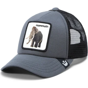 Gorra trucker grigia per bambino Mammoth Fuzzy Trunk Extinct The Farm di Goorin Bros.