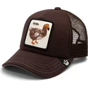 brun-trucker-kasket-til-dreng-way-of-the-dodo-extinct-the-farm-fra-goorin-bros