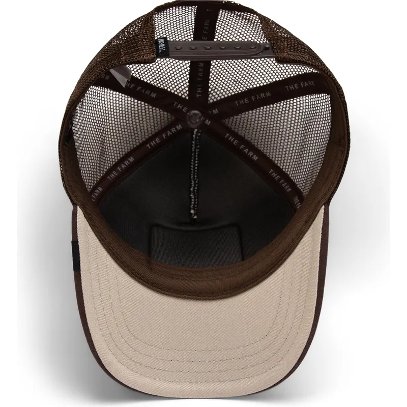 brun-trucker-kasket-til-dreng-way-of-the-dodo-extinct-the-farm-fra-goorin-bros