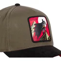 batman-kni-dc-comics-snapback-kappe-in-braun-und-schwarz-von-capslab