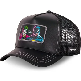 Gorra trucker negra Batman y Joker RIV DC Comics de Capslab