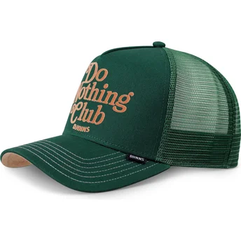 Casquette trucker verte Do Nothing Club HFT DNC 30th Djinns