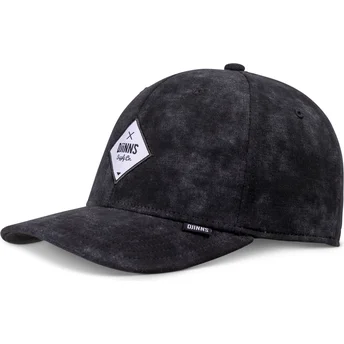 Czarna zakrzywiona czapka snapback TrueFit Changer od Djinns