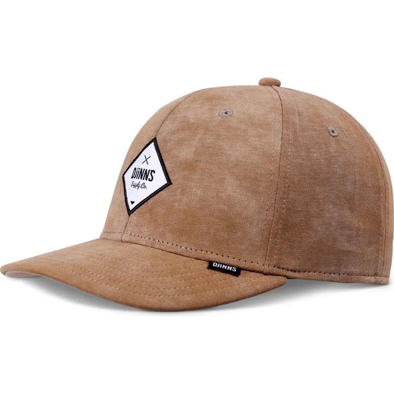 cappellino-curvo-beige-snapback-truefit-changer-di-djinns