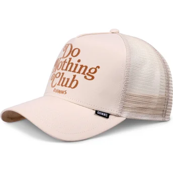 Beige trucker kasket Do Nothing Club HFT DNC 30th fra Djinns