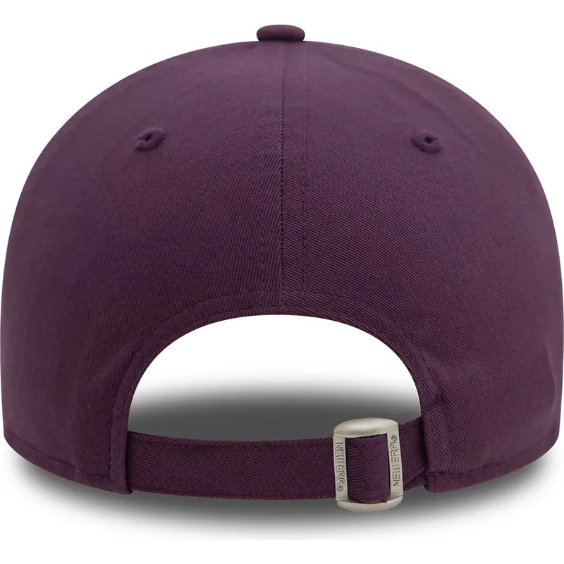 verstellbare-violette-9forty-league-essential-kappe-der-new-york-yankees-mlb-von-new-era