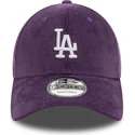 cappelli-curva-viola-cinghia-regolabile-9forty-cord-dei-los-angeles-dodgers-mlb-di-new-era