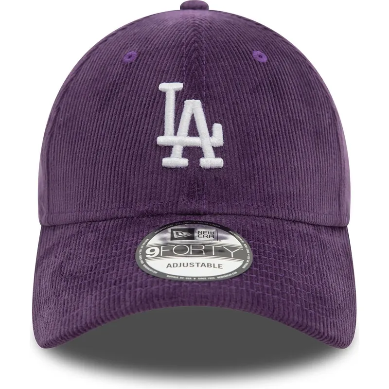 mutzen-gebogen-violett-verstellbares-band-9forty-cord-der-los-angeles-dodgers-mlb-von-new-era mutzen-gebogen-violett-verstellbares-band-9forty-cord-der-los-angeles-dodgers-mlb-von-new-era