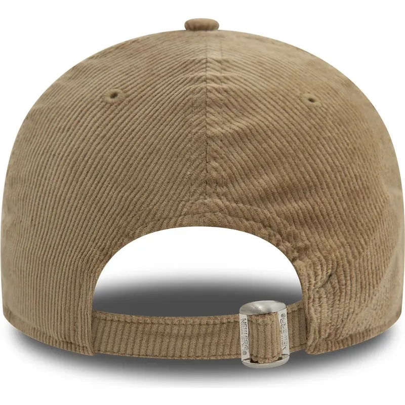 cappellino-con-visiera-curva-beige-regolabile-9forty-cord-di-new-york-yankees-mlb-di-new-era