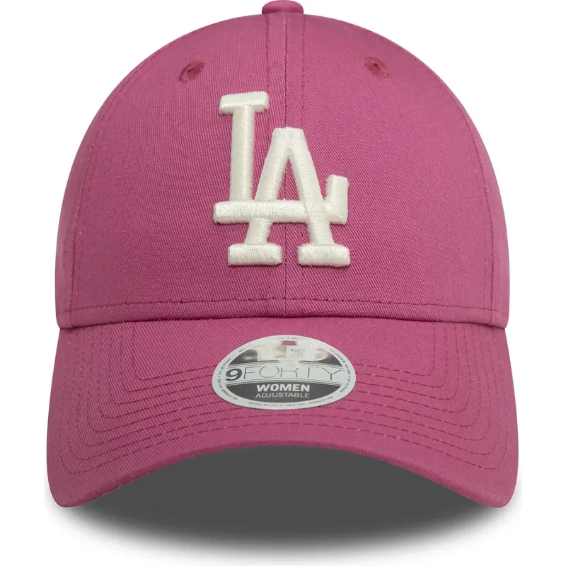 cappelli-curva-rosa-cinghia-regolabile-9forty-league-essential-dei-los-angeles-dodgers-mlb-di-new-era cappelli-curva-rosa-cinghia-regolabile-9forty-league-essential-dei-los-angeles-dodgers-mlb-di-new-era