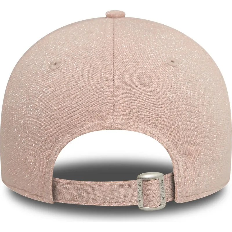 new-era-new-york-yankees-mlb-9forty-glitter-rosa-justerbar-bojd-keps-for-kvinnor