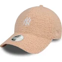 cappellino-rosa-a-visiera-curva-regolabile-da-donna-9forty-borg-dei-new-york-yankees-mlb-di-new-era