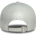 cappelli-curva-grigio-cinghia-regolabile-plateada-plateado-9forty-midi-pu-dei-new-york-yankees-mlb-di-new-era