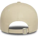 cappellino-curvo-beige-regolabile-da-donna-con-logo-beige-9forty-midi-pu-new-york-yankees-mlb-di-new-era
