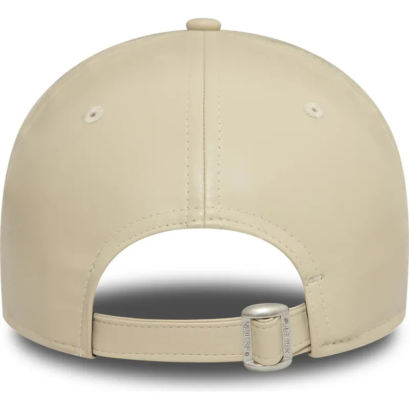 cappelli-curva-beige-cinghia-regolabile-9forty-midi-pu-dei-new-york-yankees-mlb-di-new-era