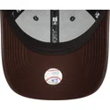 cappelli-curva-marrone-cinghia-regolabile-9forty-midi-pu-dei-new-york-yankees-mlb-di-new-era