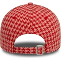 cappellino-rosa-regolabile-da-donna-9forty-houndstooth-dei-new-york-yankees-mlb-di-new-era