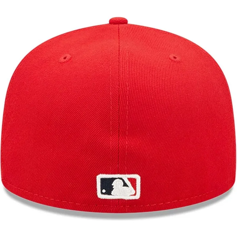 cappello-piatto-rosso-regolabile-59fifty-ac-perf-dei-st-louis-cardinals-mlb-di-new-era