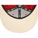 cappelli-piatta-arancia-regolato-59fifty-side-patch-dei-oakland-athletics-mlb-di-new-era