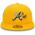 59fifty-icon-cappello-piatto-giallo-regolabile-atlanta-braves-mlb-di-new-era