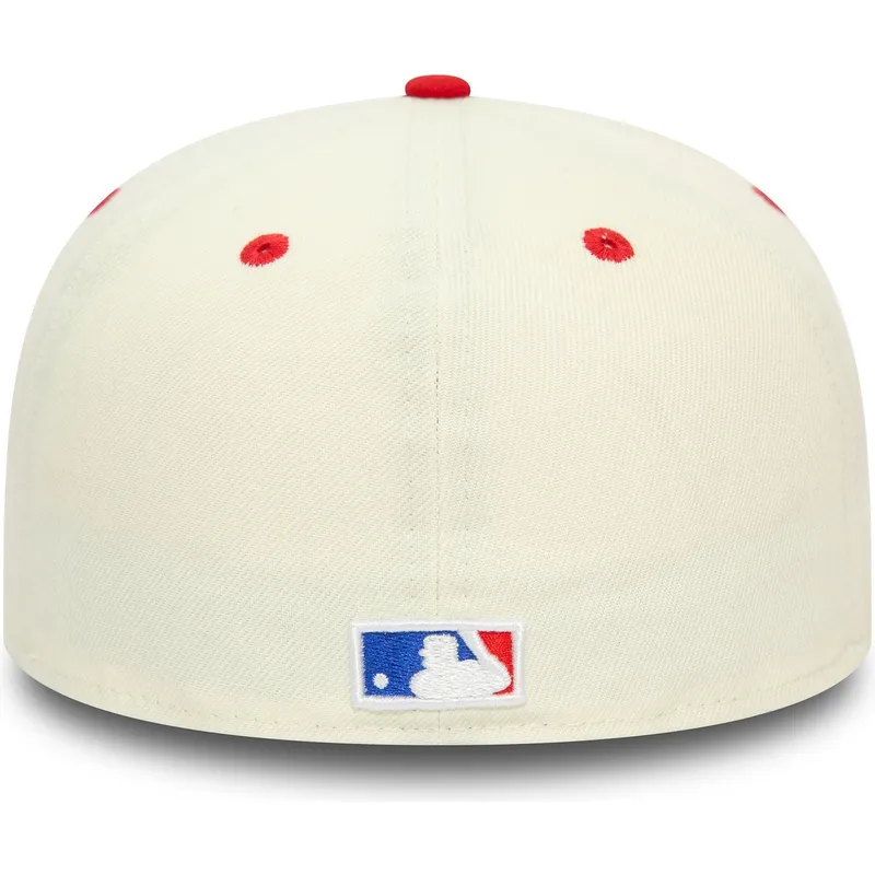 cappellino-piatto-beige-e-rosso-chiuso-59fifty-93-division-dei-philadelphia-phillies-mlb-di-new-era