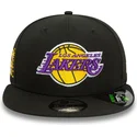 cappellino-nero-snapback-9fifty-repreve-dei-los-angeles-lakers-nba-di-new-era