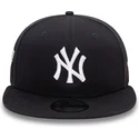 cappellino-piatto-blu-navy-snapback-9fifty-team-colour-dei-new-york-yankees-mlb-di-new-era